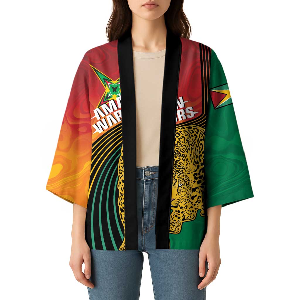 Guyana Cricket Amazon Warriors Personalized Kimono Fierce Jaguars - Wonder Print Shop