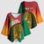 Guyana Cricket Amazon Warriors Personalized Kimono Sleeve Blouse Fierce Jaguars - Wonder Print Shop
