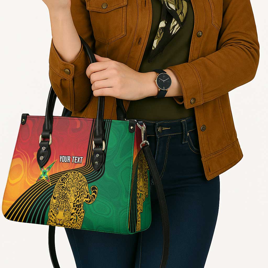 Guyana Cricket Amazon Warriors Personalized Leather Bag Fierce Jaguars - Wonder Print Shop