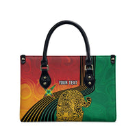 Guyana Cricket Amazon Warriors Personalized Leather Bag Fierce Jaguars - Wonder Print Shop