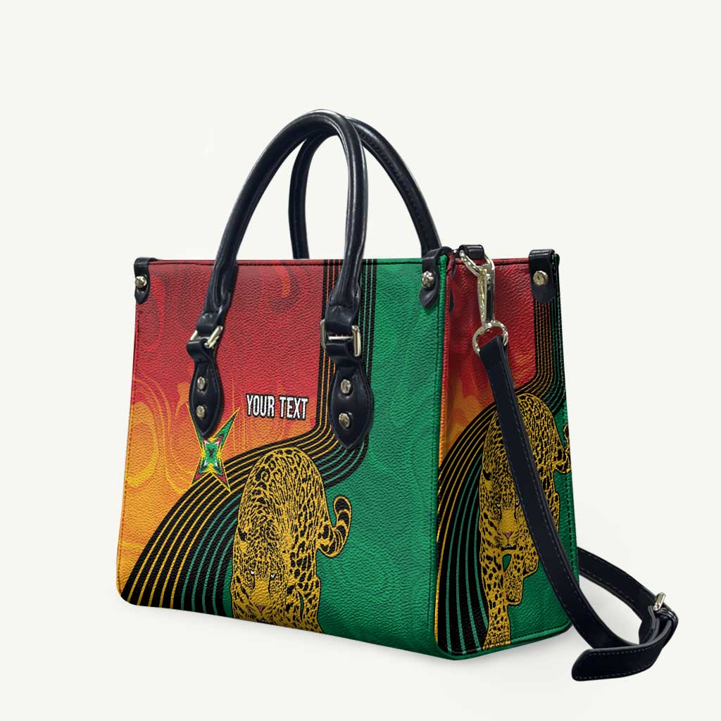 Guyana Cricket Amazon Warriors Personalized Leather Bag Fierce Jaguars - Wonder Print Shop