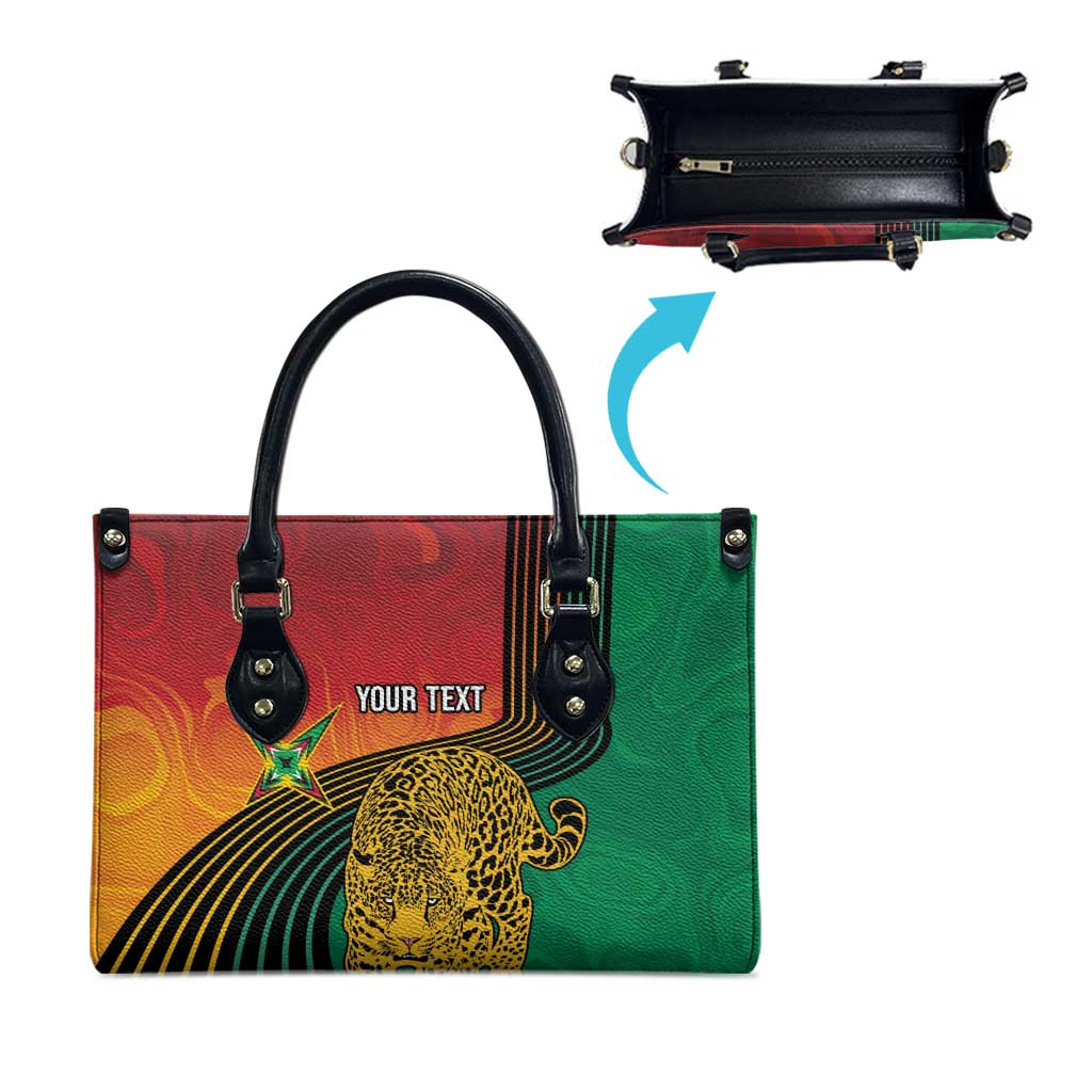 Guyana Cricket Amazon Warriors Personalized Leather Bag Fierce Jaguars - Wonder Print Shop
