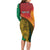 Guyana Cricket Amazon Warriors Personalized Long Sleeve Bodycon Dress Fierce Jaguars - Wonder Print Shop