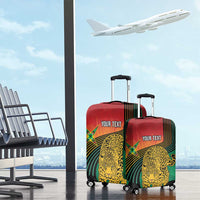 Guyana Cricket Amazon Warriors Personalized Luggage Cover Fierce Jaguars - Wonder Print Shop