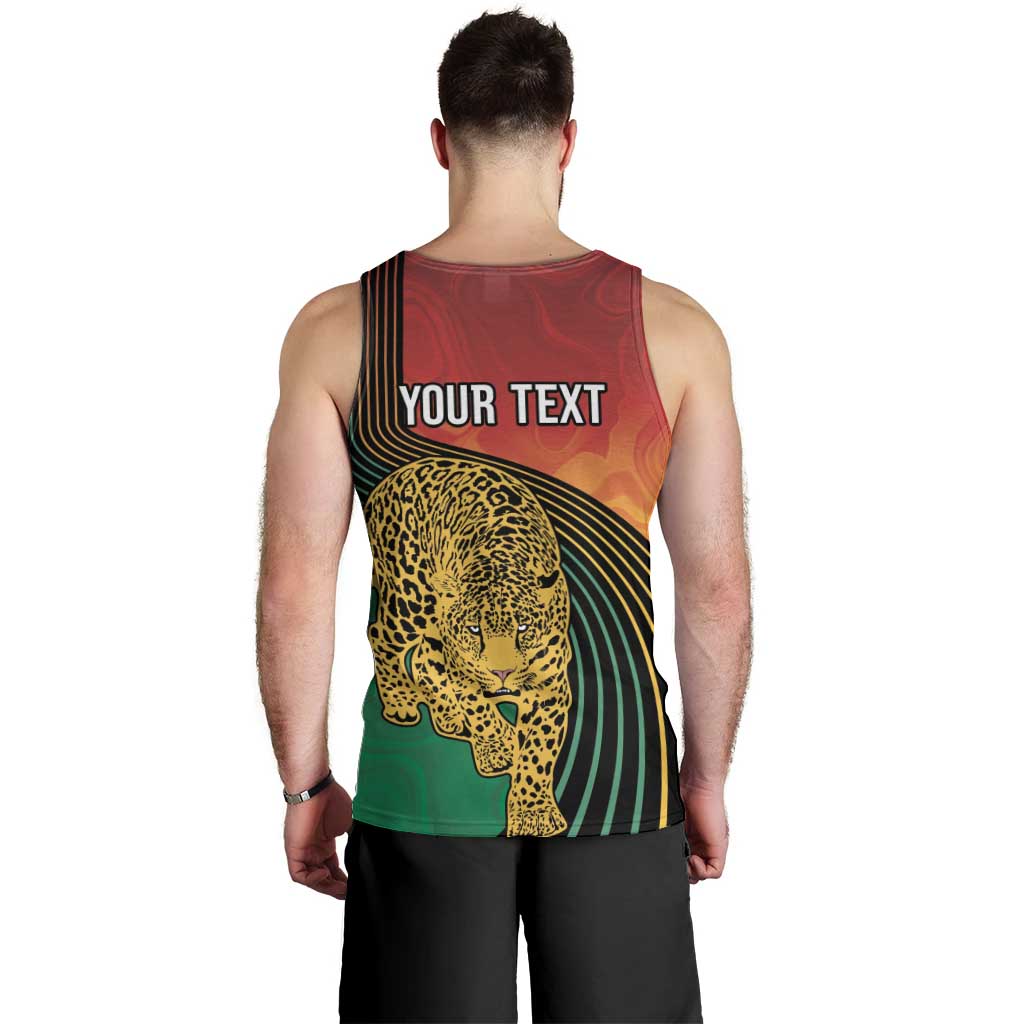Guyana Cricket Amazon Warriors Personalized Men Tank Top Fierce Jaguars - Wonder Print Shop