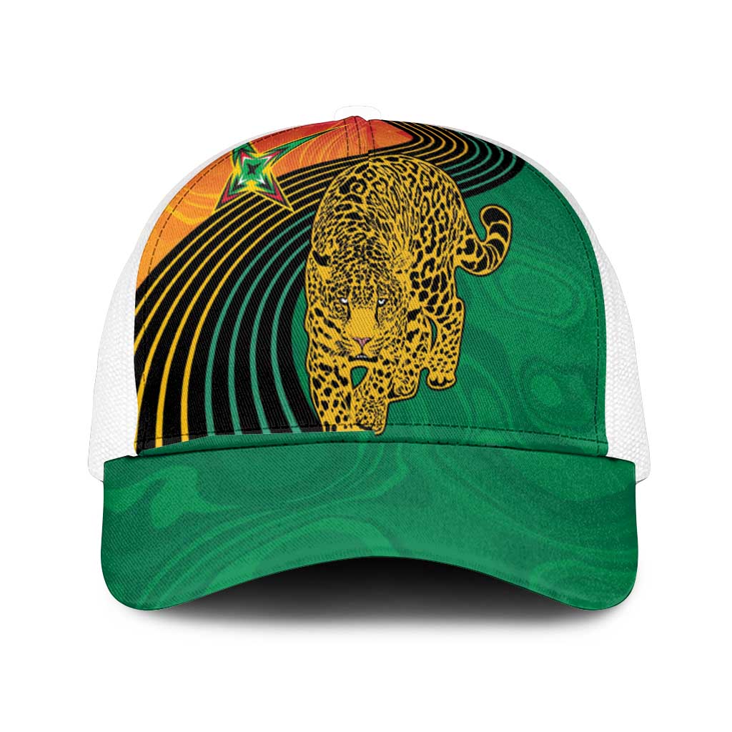 Guyana Cricket Amazon Warriors Mesh Trucker Cap Fierce Jaguars - Wonder Print Shop