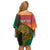 Guyana Cricket Amazon Warriors Personalized Off Shoulder Short Dress Fierce Jaguars - Wonder Print Shop