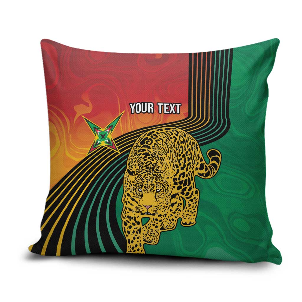 Guyana Cricket Amazon Warriors Personalized Pillow Cover Fierce Jaguars - Wonder Print Shop