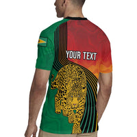 Guyana Cricket Amazon Warriors Personalized Rugby Jersey Fierce Jaguars - Wonder Print Shop