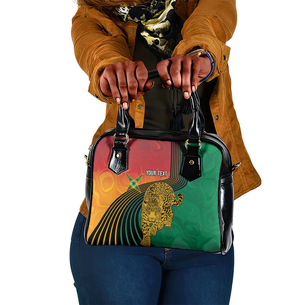 Guyana Cricket Amazon Warriors Personalized Shoulder Handbag Fierce Jaguars - Wonder Print Shop