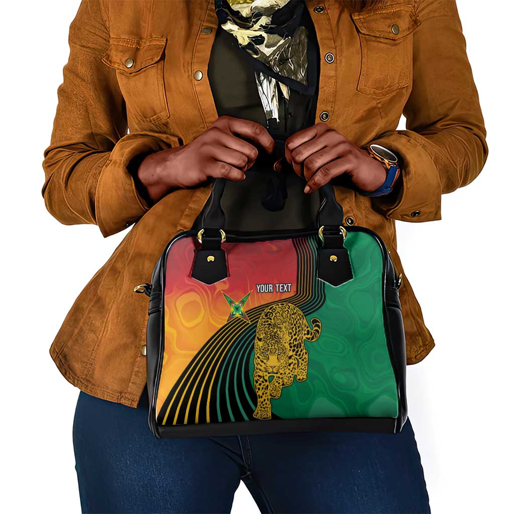 Guyana Cricket Amazon Warriors Personalized Shoulder Handbag Fierce Jaguars - Wonder Print Shop