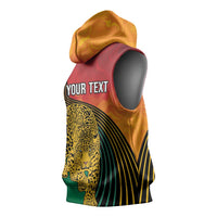 Guyana Cricket Amazon Warriors Personalized Sleeveless Hoodie Fierce Jaguars - Wonder Print Shop