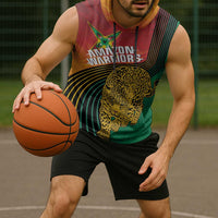 Guyana Cricket Amazon Warriors Personalized Sleeveless Hoodie Fierce Jaguars - Wonder Print Shop