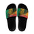Guyana Cricket Amazon Warriors Personalized Slide Sandals Fierce Jaguars - Wonder Print Shop