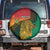 Guyana Cricket Amazon Warriors Personalized Spare Tire Cover Fierce Jaguars - Wonder Print Shop