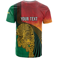 Guyana Cricket Amazon Warriors Personalized T Shirt Fierce Jaguars - Wonder Print Shop
