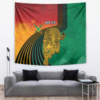 Guyana Cricket Amazon Warriors Personalized Tapestry Fierce Jaguars - Wonder Print Shop