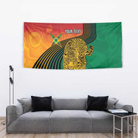 Guyana Cricket Amazon Warriors Personalized Tapestry Fierce Jaguars - Wonder Print Shop