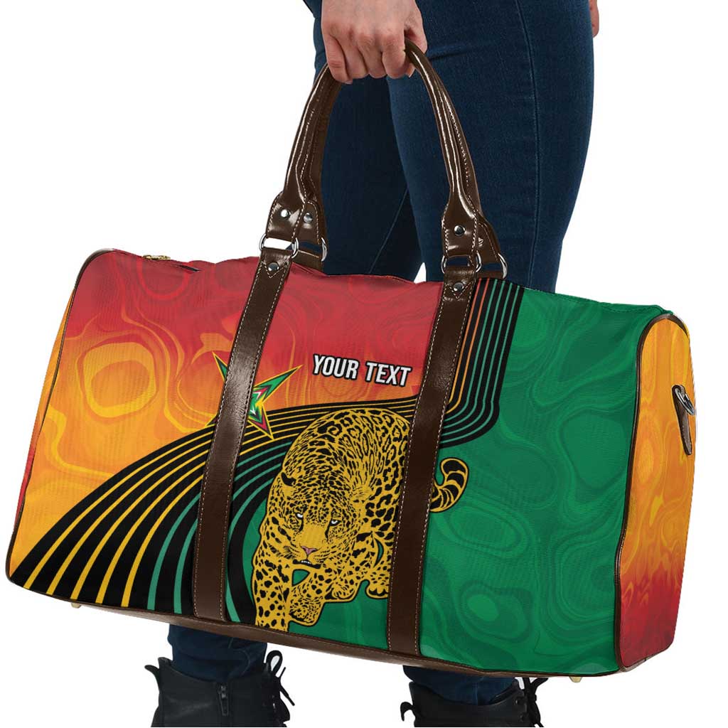 Guyana Cricket Amazon Warriors Personalized Travel Bag Fierce Jaguars - Wonder Print Shop