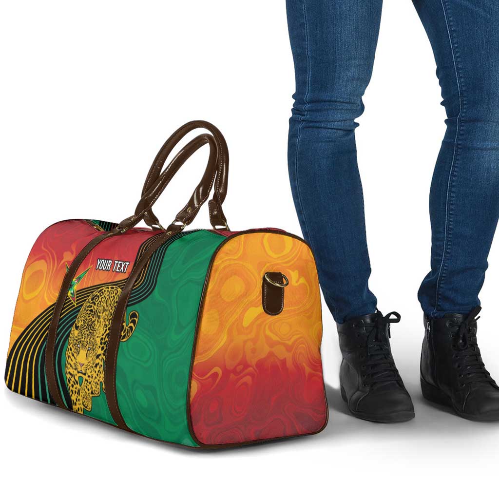 Guyana Cricket Amazon Warriors Personalized Travel Bag Fierce Jaguars - Wonder Print Shop