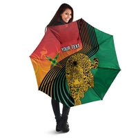 Guyana Cricket Amazon Warriors Personalized Umbrella Fierce Jaguars - Wonder Print Shop