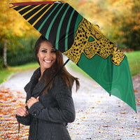 Guyana Cricket Amazon Warriors Personalized Umbrella Fierce Jaguars - Wonder Print Shop