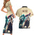 Kentucky Horse Racing 151st Personalized Couples Matching Short Sleeve Bodycon Dress and Hawaiian Shirt Derby Watercolor Style - Cream LT7