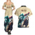 Kentucky Horse Racing 151st Personalized Couples Matching Summer Maxi Dress and Hawaiian Shirt Derby Watercolor Style - Cream LT7