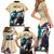 Kentucky Horse Racing 151st Personalized Family Matching Short Sleeve Bodycon Dress and Hawaiian Shirt Derby Watercolor Style - Cream LT7