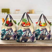 Kentucky Horse Racing 151st Personalized Grocery Bag Derby Watercolor Style - Cream LT7