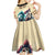Kentucky Horse Racing 151st Personalized Kid Short Sleeve Dress Derby Watercolor Style - Cream LT7
