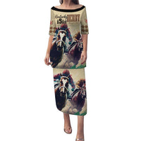 Kentucky Horse Racing 151st Personalized Puletasi Derby Watercolor Style - Cream LT7