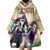 Kentucky Horse Racing 151st Personalized Wearable Blanket Hoodie Derby Watercolor Style - Cream LT7