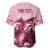 Kentucky Horse Racing 151st Personalized Baseball Jersey Derby Watercolor Style - Pink LT7