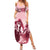 Kentucky Horse Racing 151st Personalized Summer Maxi Dress Derby Watercolor Style - Pink LT7