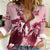 Kentucky Horse Racing 151st Personalized Women Casual Shirt Derby Watercolor Style - Pink LT7