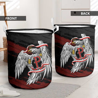 Polska Walczaca Crowned Eagle Laundry Basket Fighting Poland