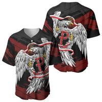 Polska Walczaca Crowned Eagle Baseball Jersey Fighting Poland