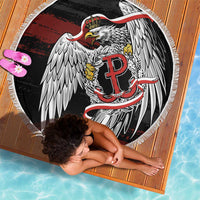 Polska Walczaca Crowned Eagle Beach Blanket Fighting Poland