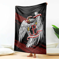 Polska Walczaca Crowned Eagle Blanket Fighting Poland