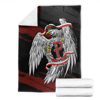 Polska Walczaca Crowned Eagle Blanket Fighting Poland