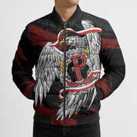 Polska Walczaca Crowned Eagle Bomber Puffer Jacket Fighting Poland