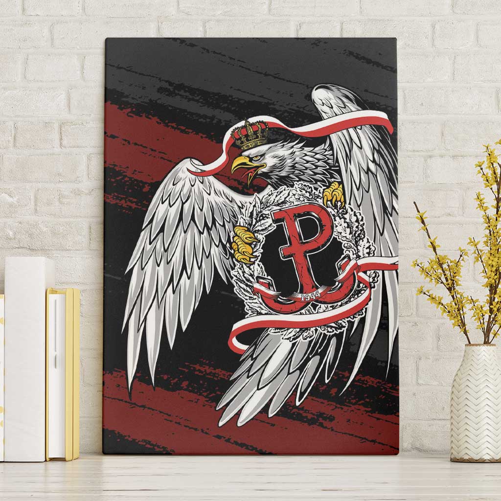 Polska Walczaca Crowned Eagle Canvas Wall Art Fighting Poland
