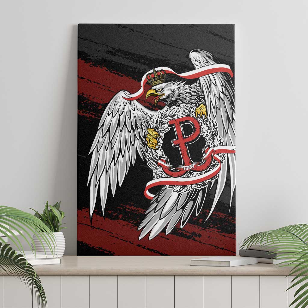 Polska Walczaca Crowned Eagle Canvas Wall Art Fighting Poland