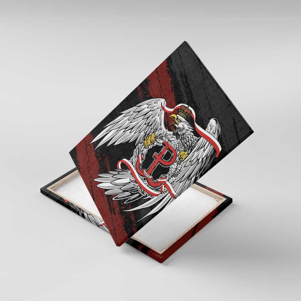 Polska Walczaca Crowned Eagle Canvas Wall Art Fighting Poland