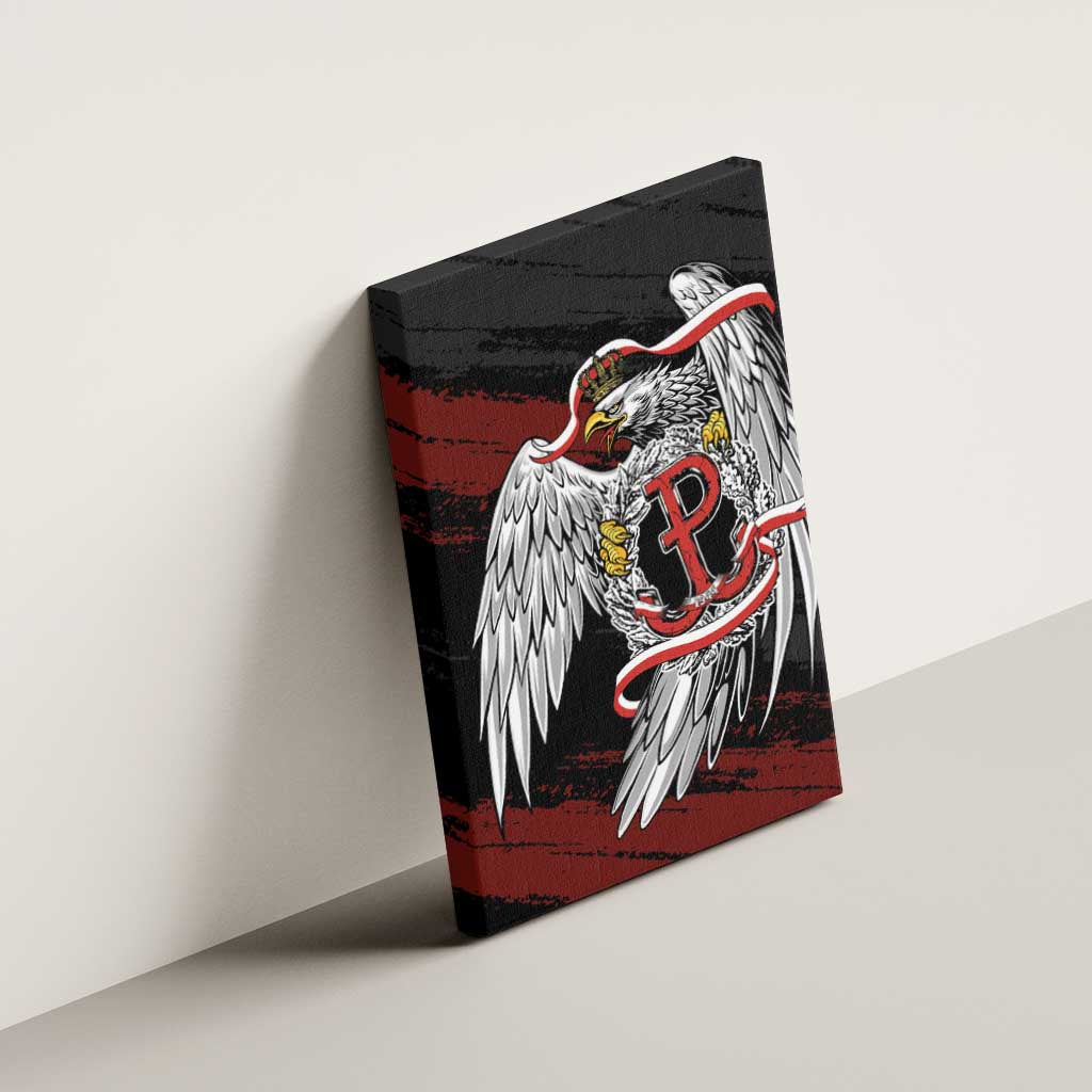 Polska Walczaca Crowned Eagle Canvas Wall Art Fighting Poland