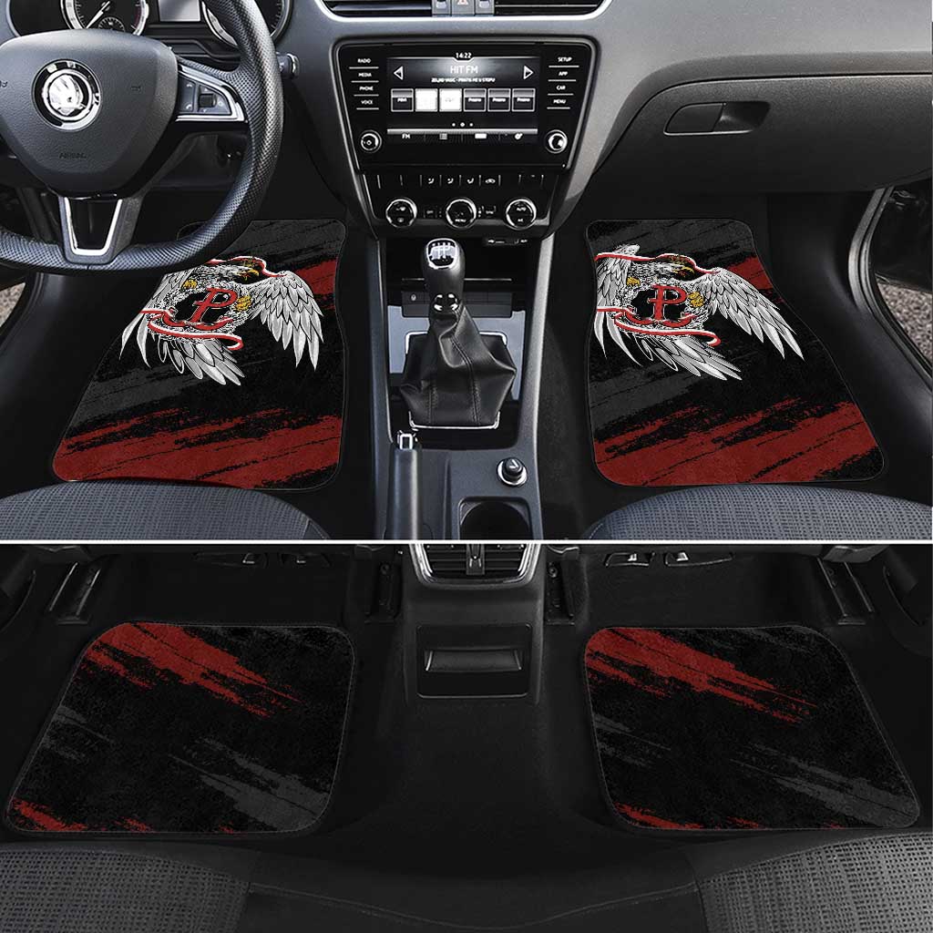 Polska Walczaca Crowned Eagle Car Mats Fighting Poland