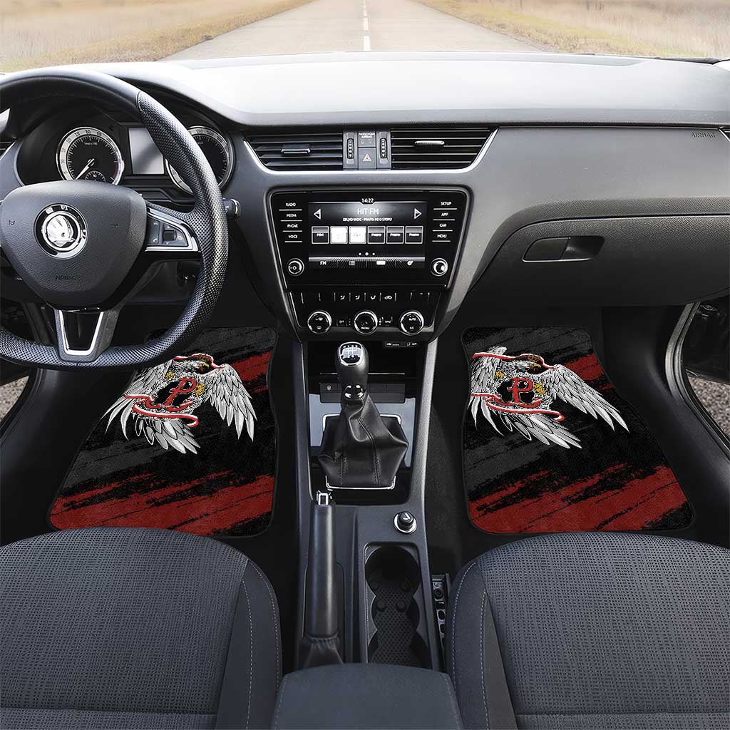 Polska Walczaca Crowned Eagle Car Mats Fighting Poland