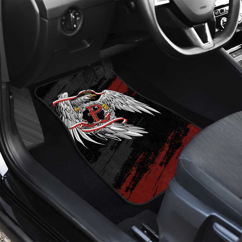 Polska Walczaca Crowned Eagle Car Mats Fighting Poland