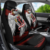 Polska Walczaca Crowned Eagle Car Seat Cover Fighting Poland